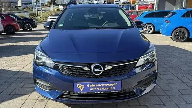 Gebraucht Opel Astra Elegance 131 PS (96 kW) 2021 Blau Kombi