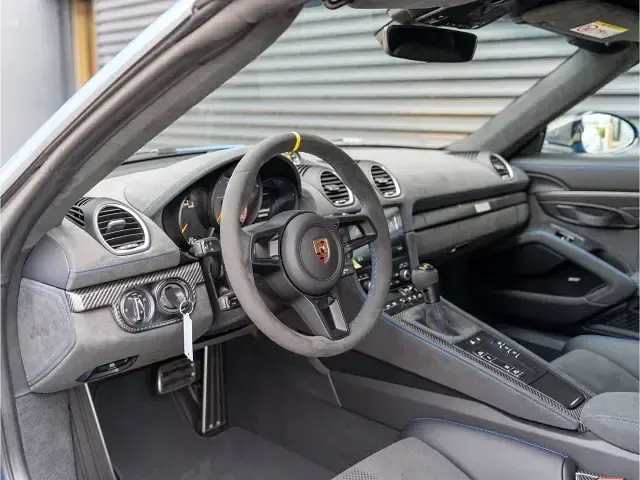 Neu Porsche 718 Spyder RS 500 PS (367 kW) 2026 Blau Cabrio