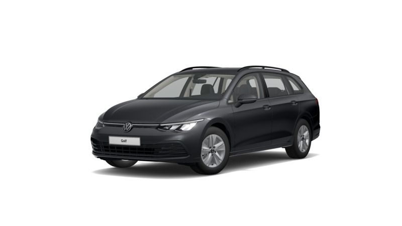 Grau Gebraucht 2022 VW Golf VIII Life Kombi | 20.880 € (Superpreis) - Bild 1/3