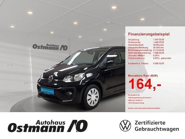 Gebraucht VW up! 65 PS (47 kW) 2021 Kleinwagen