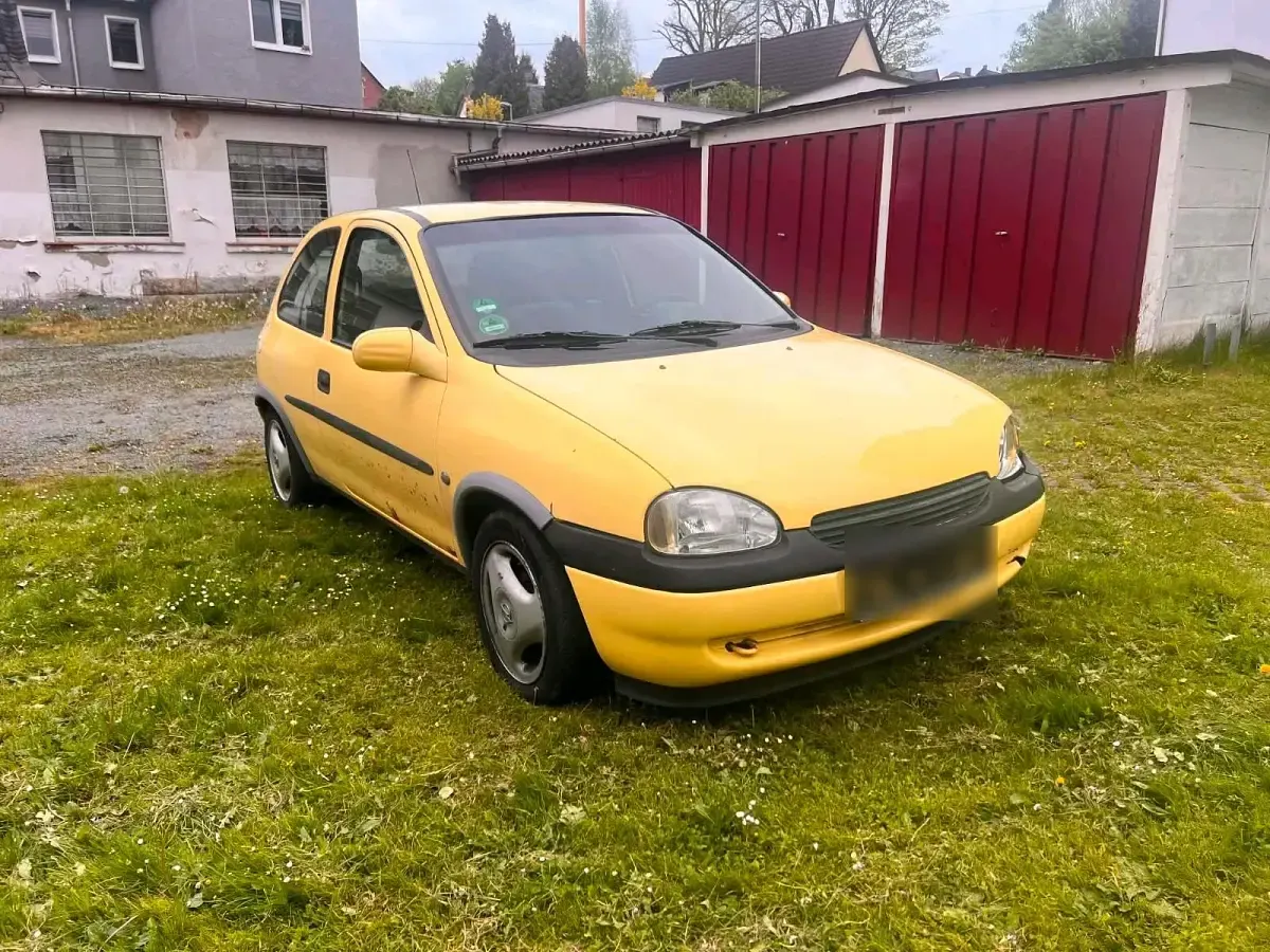 Gebraucht Opel Corsa 2001 Gelb Kleinwagen