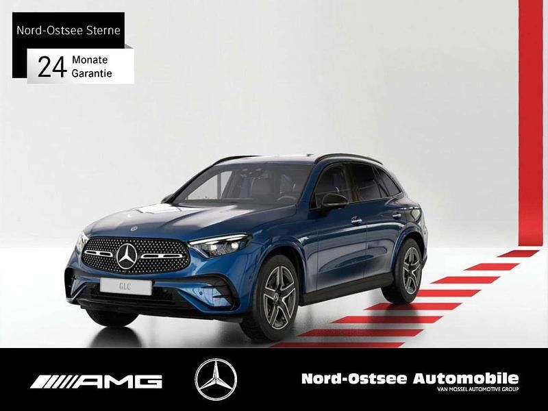 Metalliclack spektralblau Gebraucht 2024 Mercedes GLC220 AMG SUV | 56.590 € (Superpreis) - Bild 1/2