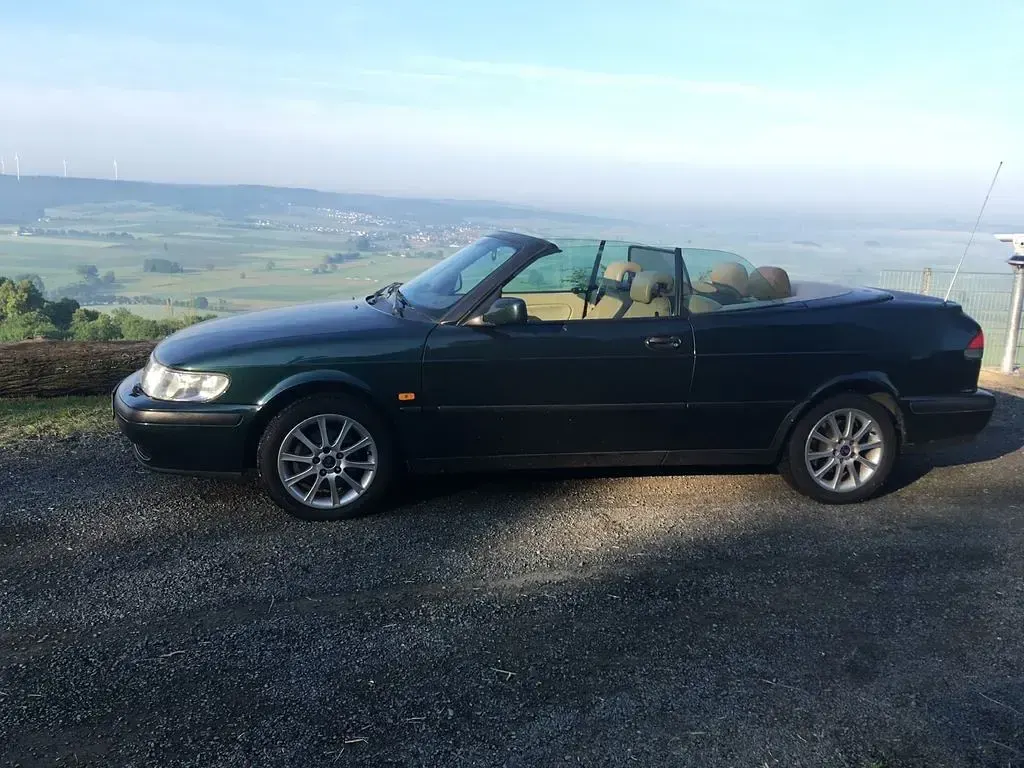 Gebraucht Saab 9-3 Cabriolet 154 PS (113 kW) 1999 Grün Cabrio