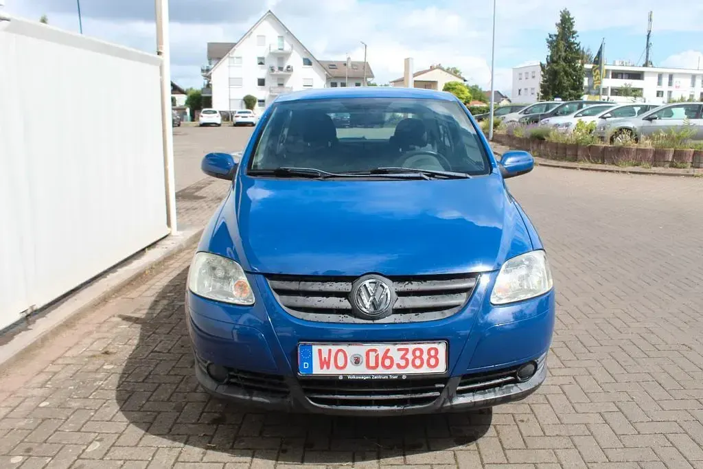 Gebraucht VW Fox Refresh 69 PS (50 kW) 2009 Blau Kleinwagen