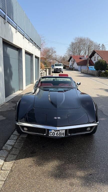 Gebraucht Corvette C3 349 PS (256 kW) 1968 Schwarz Cabrio