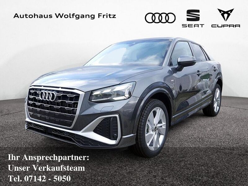 Grau Neu 2024 Audi Q2 S-Line SUV | 36.830 € (Guter Preis) - Bild 1/4