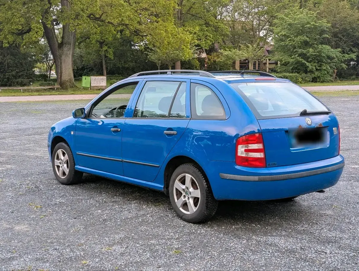 Gebraucht Skoda Fabia 75 PS (55 kW) 2005 Blau Kombi