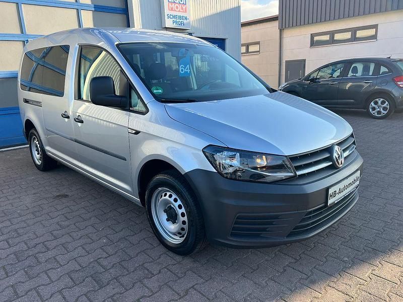 Gebraucht VW Caddy Maxi 102 PS (75 kW) 2018 Silber Van / Kleinbus