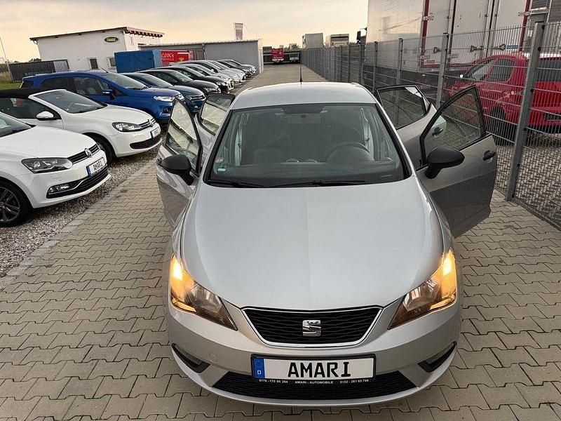Eissilber/estrella silver Gebraucht 2016 Seat Ibiza Reference Limousine | 5.900 € (Fairer Preis) - Bild 1/4