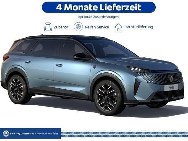 Blau (ingaro blau) Neu 2025 Peugeot 5008 Allure Van / Kleinbus | 37.068 € (Superpreis) - Bild 1/1