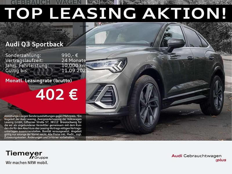 Chronosgrau metallic Gebraucht 2024 Audi Q3 S-Line SUV | 49.870 € (Guter Preis) - Bild 1/4