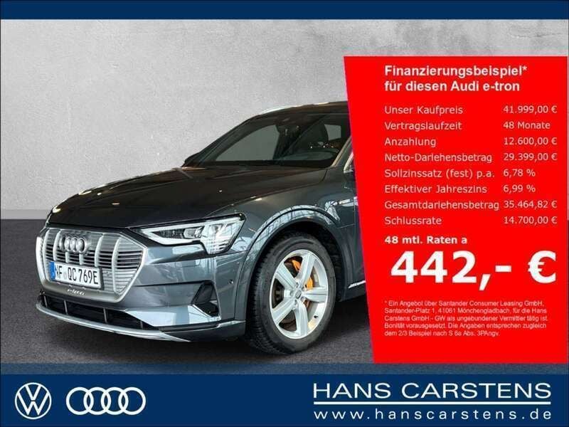 Gebraucht Audi e-tron Advanced Plus 230 kW (313 PS) 2020 Grau SUV