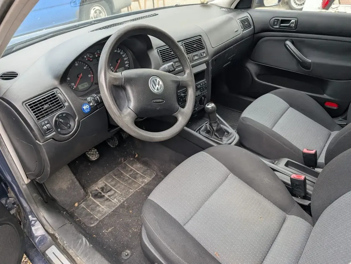 Usata VW Golf IV 101 CV (74 kW) 2005 Blu Station wagon