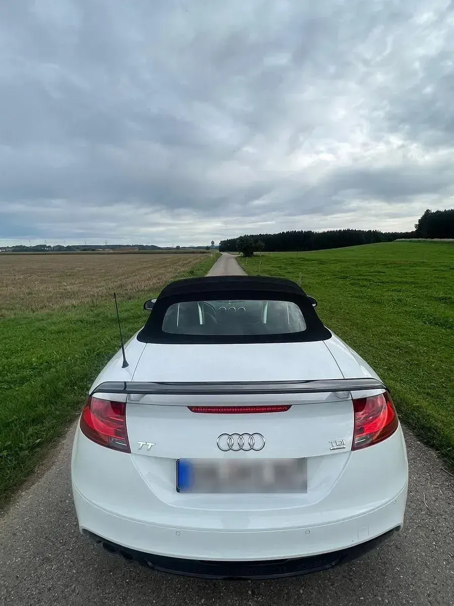 Gebraucht Audi TT Roadster S-Line 184 PS (135 kW) 2014 Weiß Cabrio