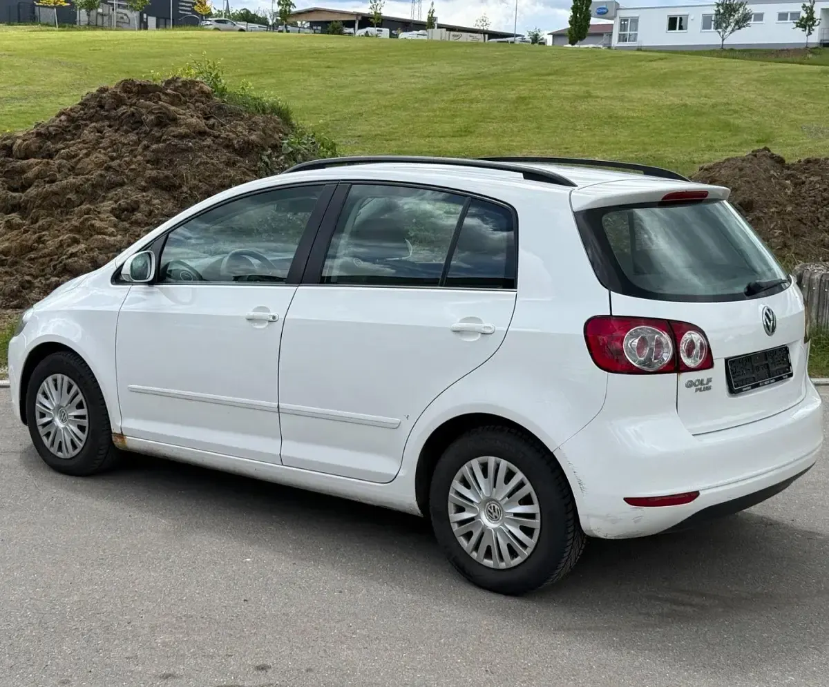 Gebraucht VW Golf VI S 80 PS (58 kW) 2009 Weiß Kleinwagen