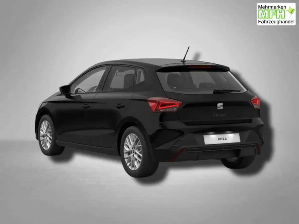 Neu Seat Ibiza Style 116 PS (85 kW) 2026 Midnight schwarz meta... Kleinwagen