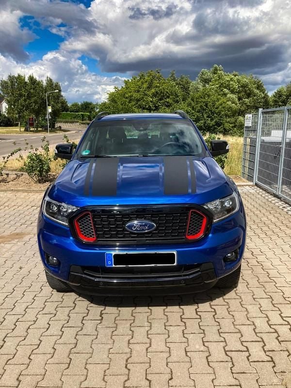 Blau Gebraucht 2023 Ford Ranger Abholung | 29.500 € (Superpreis) - Bild 1/4