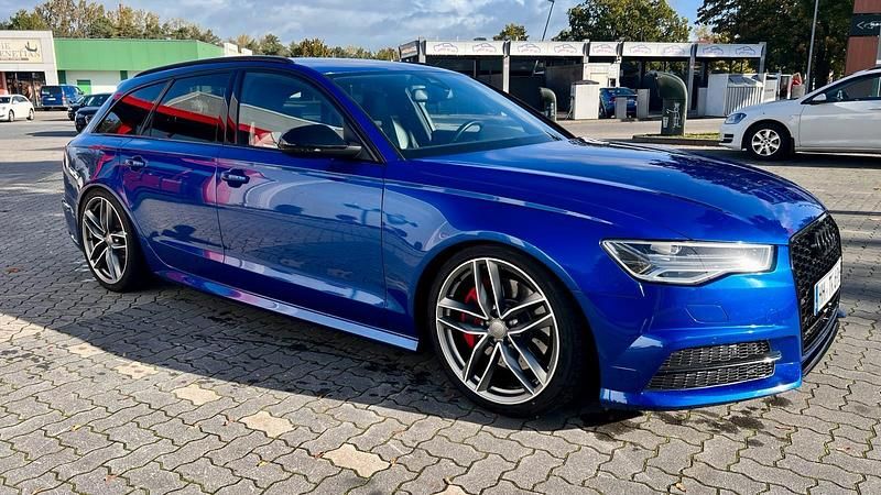Blau Gebraucht 2016 Audi A6 Competition Kombi | 26.900 € (Fairer Preis) - Bild 1/4