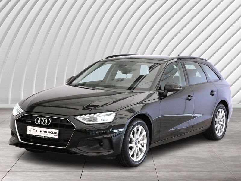 Brillantschwarz Gebraucht 2022 Audi A4 Basis Kombi | 26.990 € (Fairer Preis) - Bild 1/4