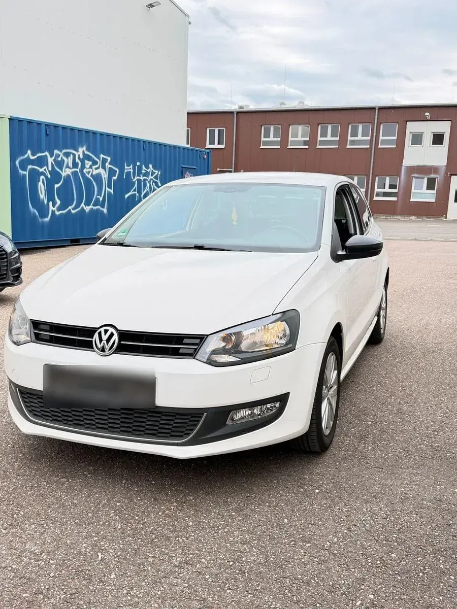 Gebraucht VW Polo Style 60 PS (44 kW) 2011 Weiß Kleinwagen
