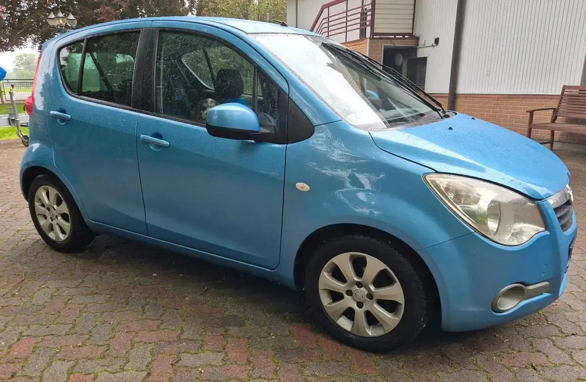Brugt Opel Agila 65 HK (47 kW) 2009 Blå Hatchback