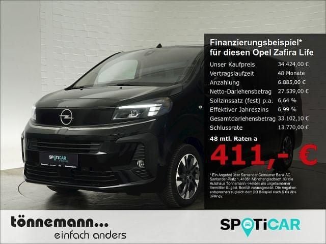 Schwarz Gebraucht 2024 Opel Zafira Life Edition Van | 34.424 € (Superpreis) - Bild 1/4