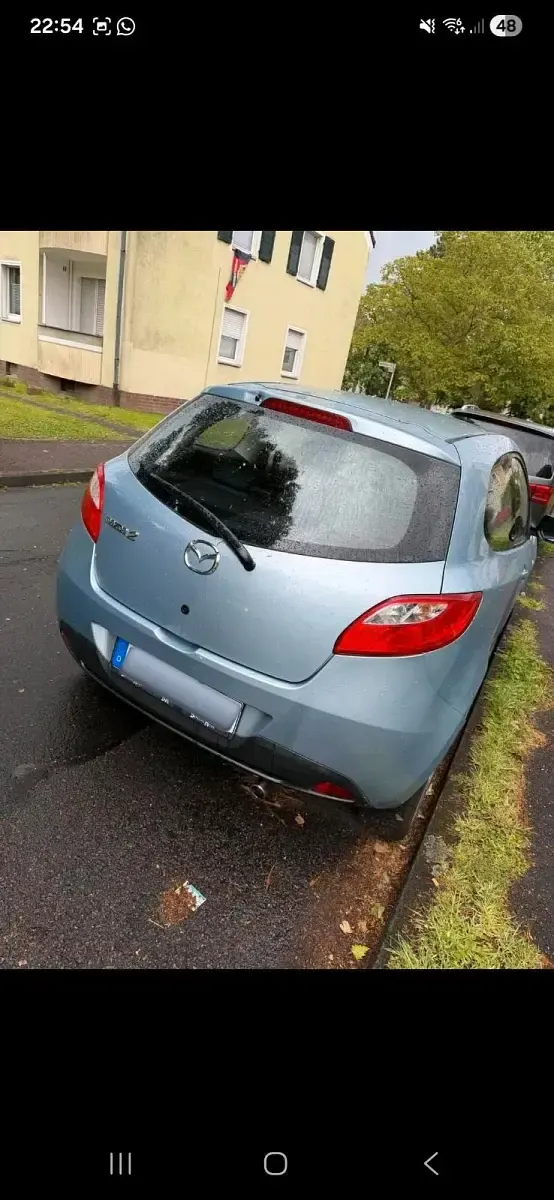 Gebraucht Mazda 2 86 PS (63 kW) 2008 Blau Kleinwagen