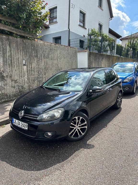 Schwarz Gebraucht 2009 VW Golf VI Highline Limousine | 6.000 € (Guter Preis) - Bild 1/4