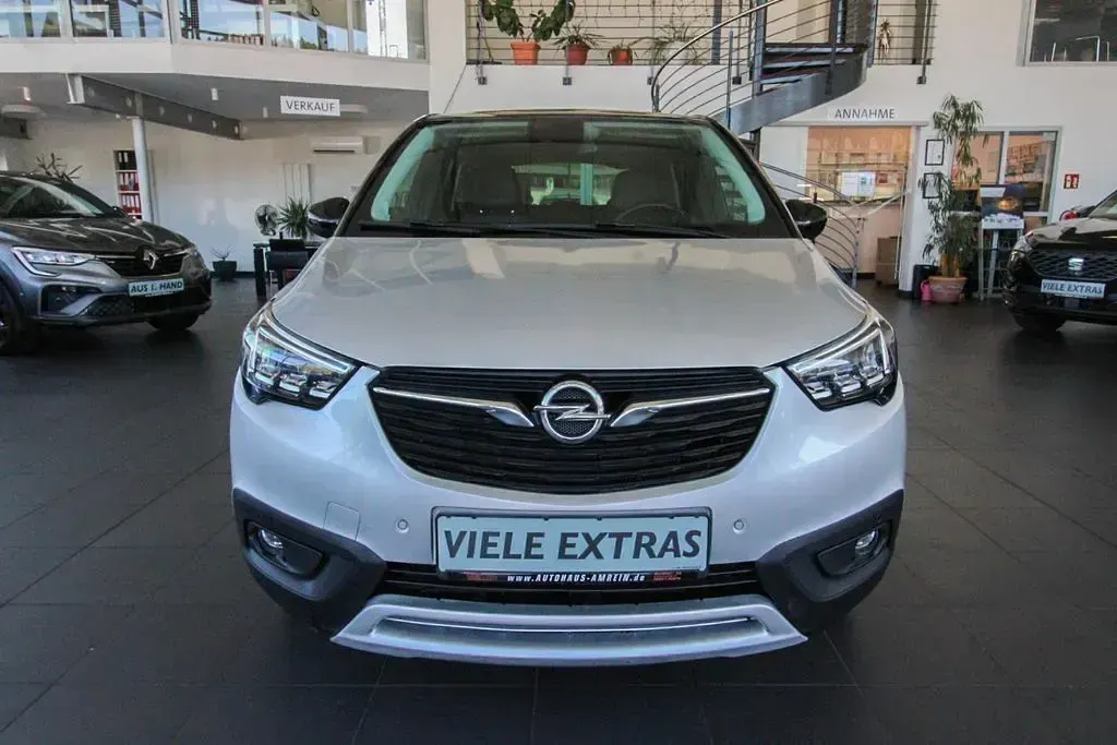 Gebraucht Opel Crossland X Innovation 110 PS (80 kW) 2017 Silber SUV