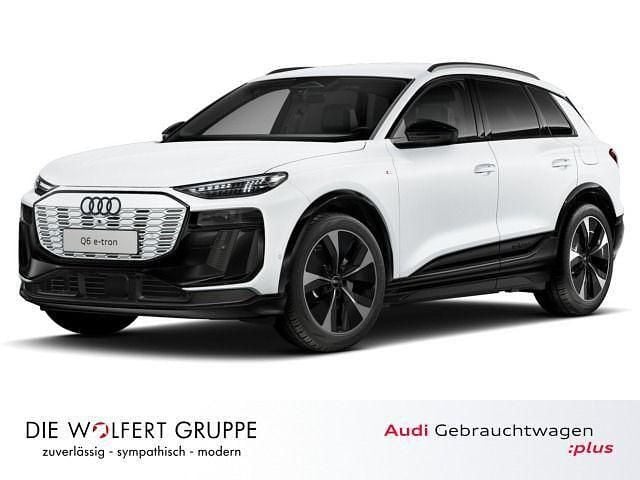 Gletscherweiß metallic Gebraucht 2025 Audi Q6 e-tron Sport SUV | 67.360 € (Superpreis) - Bild 1/4