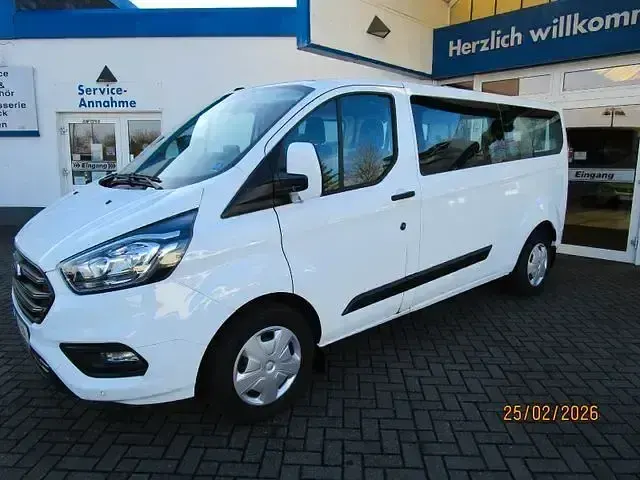 Occasion Ford Transit Custom 131 ch (96 kW) 2021 Blanc Monospace