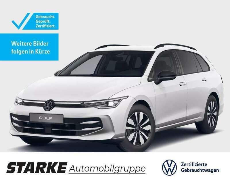 Weiß Gebraucht 2024 VW Golf VIII Goal Kombi | 31.340 € (Superpreis) - Bild 1/4