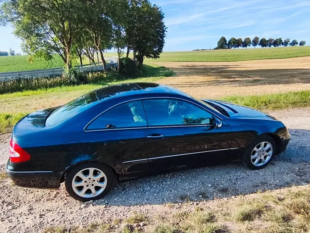 Gebraucht Mercedes CLK200 Elegance 163 PS (119 kW) 2004 Blau Coupé