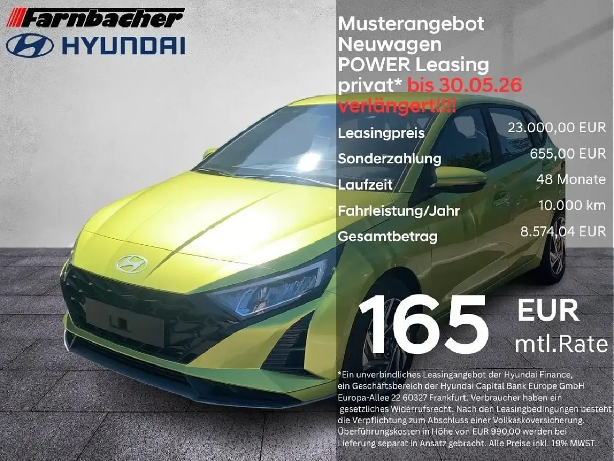 Gebraucht Hyundai i20 Comfort 90 PS (66 kW) 2025 Kleinwagen
