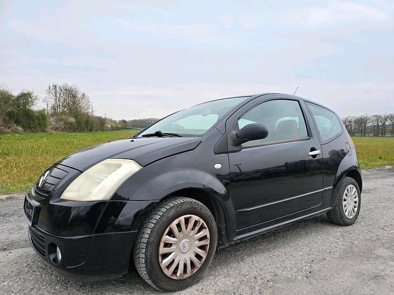 Gebraucht Citroën C2 73 PS (53 kW) 2004 Schwarz Kleinwagen
