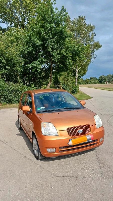 Orange Gebraucht 2006 Kia Picanto Kleinwagen | 1.300 € - Bild 1/4