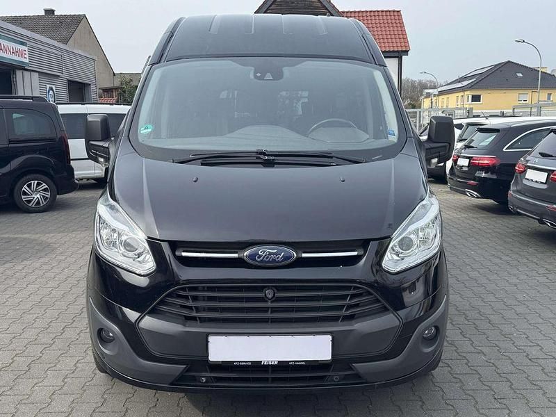 Gebraucht Ford Transit Custom 155 PS (114 kW) 2015 Pantherschwarz metallic Van / Kleinbus