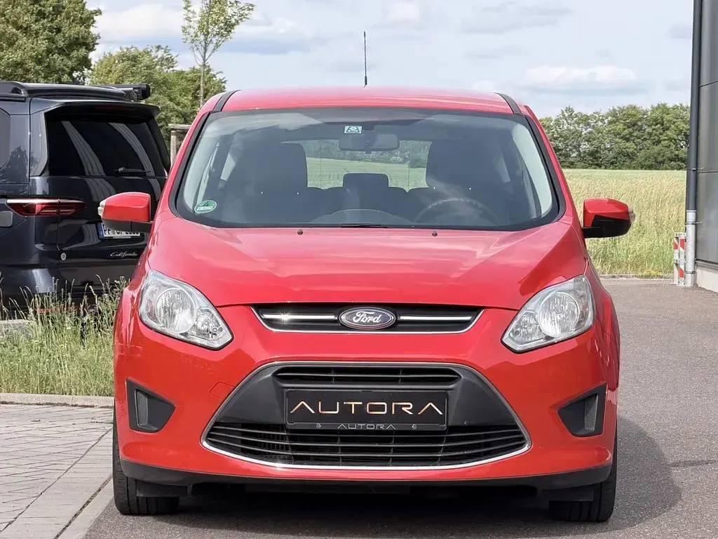 Gebraucht Ford C-MAX Trend 101 PS (74 kW) 2013 Rot Van / Kleinbus