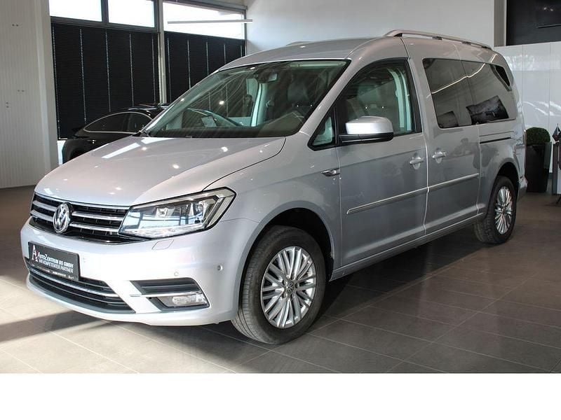 Gebraucht VW Caddy Maxi Highline 125 PS (91 kW) 2017 Silber Van / Kleinbus