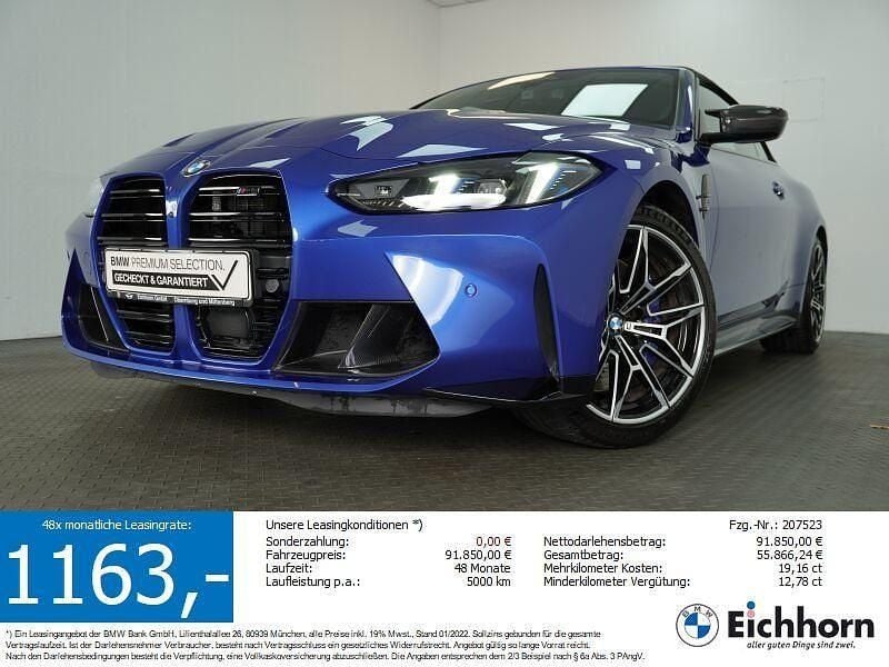 Blau Gebraucht 2025 BMW M4 Cabriolet Competition Edition Cabrio | 91.698 € (Superpreis) - Bild 1/4
