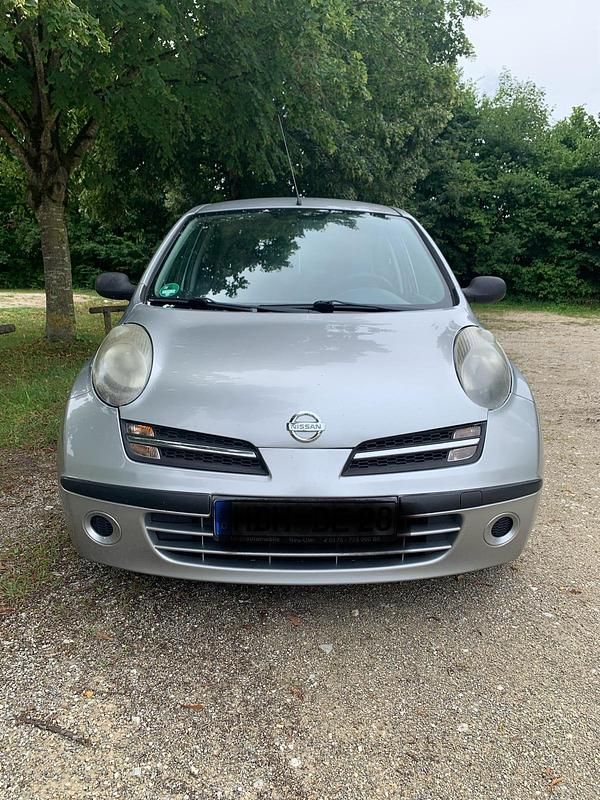 Silber Gebraucht 2007 Nissan Micra Kleinwagen | 1.300 € (Guter Preis) - Bild 1/4