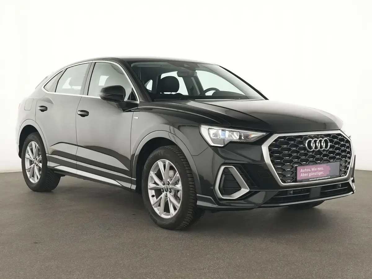 Gebraucht Audi Q3 Sportback S-Line 150 PS (110 kW) 2025 Mythosschwarz SUV
