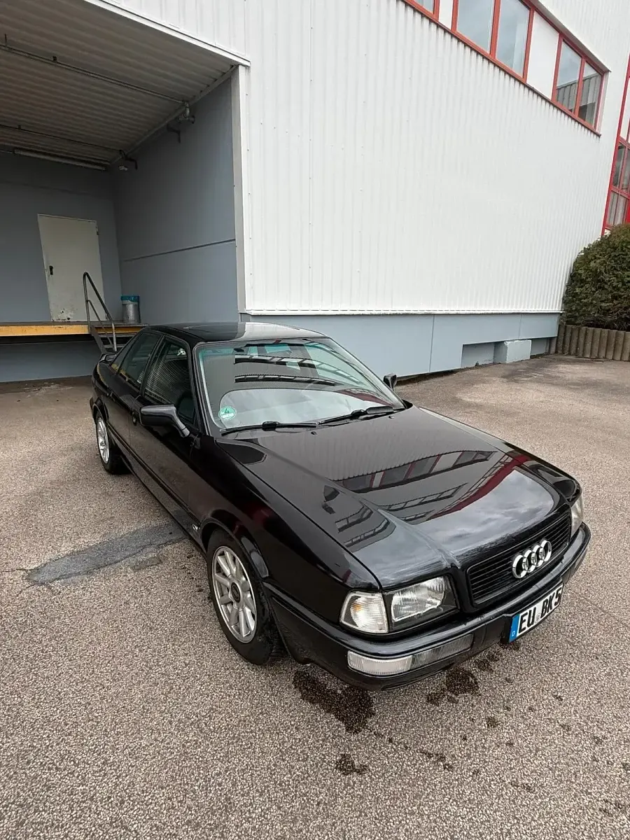 Gebraucht Audi 80 90 PS (66 kW) 1991 Schwarz Limousine