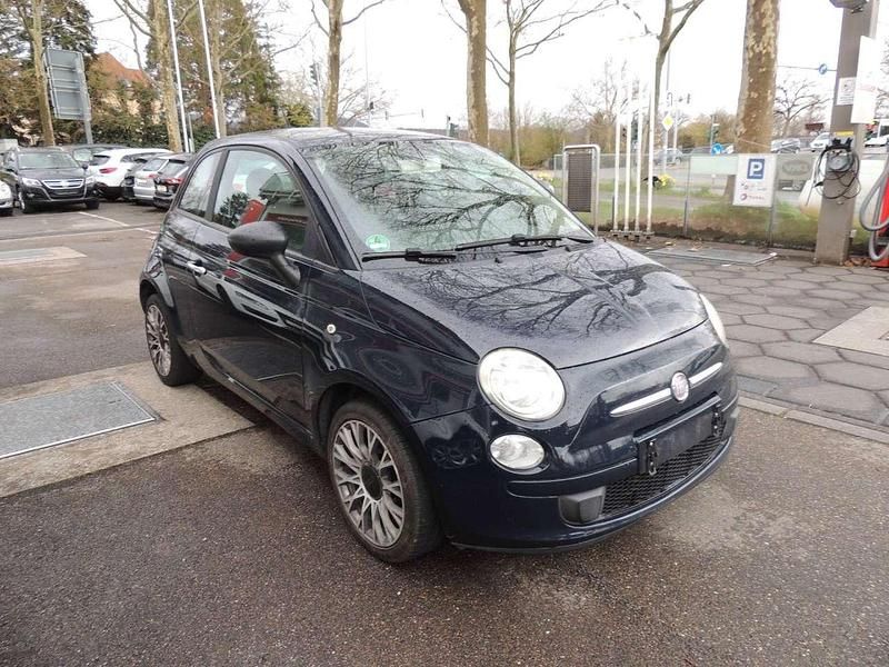 Gebraucht Fiat 500 Lounge 69 PS (50 kW) 2011 Blau Kleinwagen