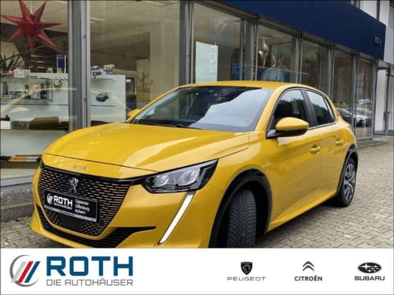 Faro gelb metallic (metallic) Gebraucht 2020 Peugeot e-208 Active Kleinwagen | 14.900 € (Fairer Preis) - Bild 1/4