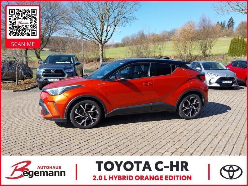 Infernoorange metallic / dach schwarz Gebraucht 2019 Toyota C-HR Basis SUV | 22.990 € (Fairer Preis) - Bild 1/4