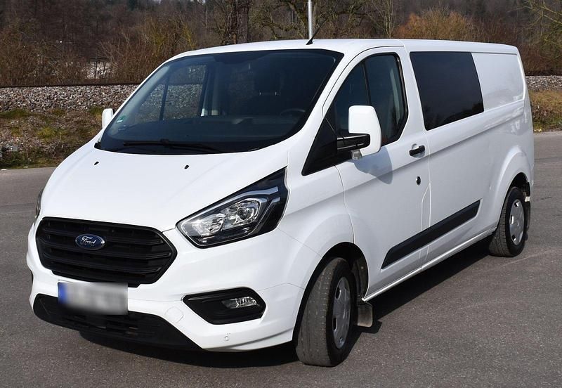 Gebraucht Ford Transit Custom 130 PS (95 kW) 2019 Weiß Van / Kleinbus