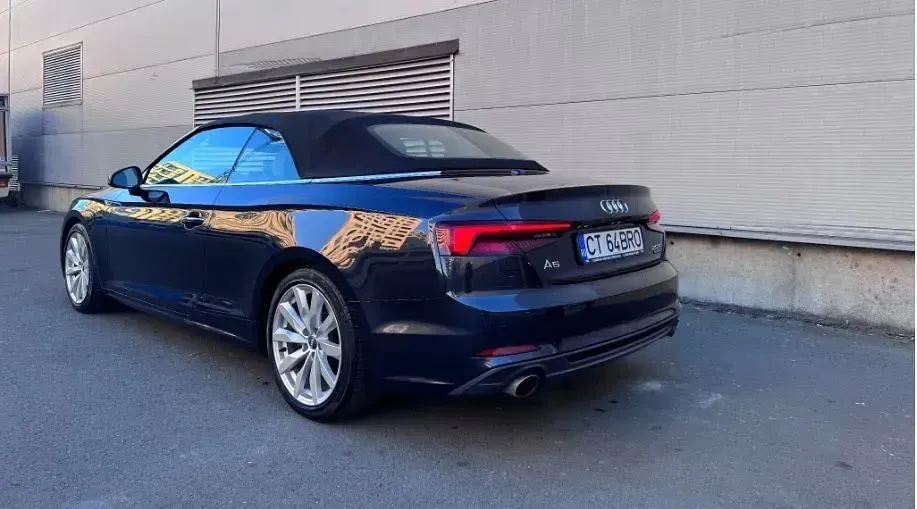 Używany Audi A5 Cabriolet Sport 252 KM (185 kW) 2018 Czarny Kabriolet