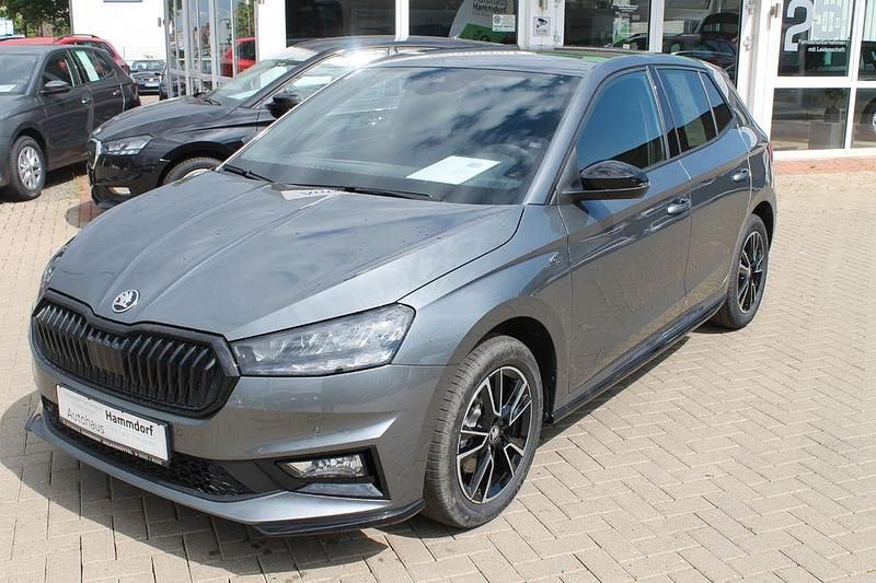 Schwarz Neu 2025 Skoda Fabia Monte Carlo Kleinwagen | 23.990 € (Fairer Preis) - Bild 1/4