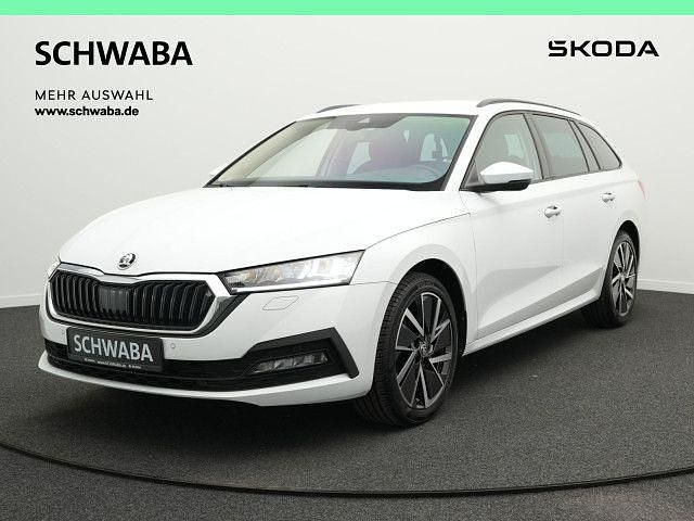 Gebraucht Skoda Octavia Clever 150 PS (110 kW) 2023 Moonweiss metallic Kombi